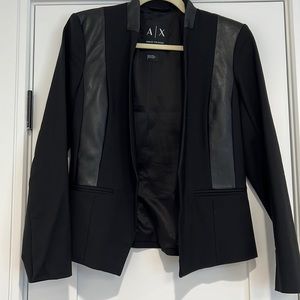 Armani Exchange black blazer - size 6